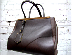 Сумка FENDI, коричневая